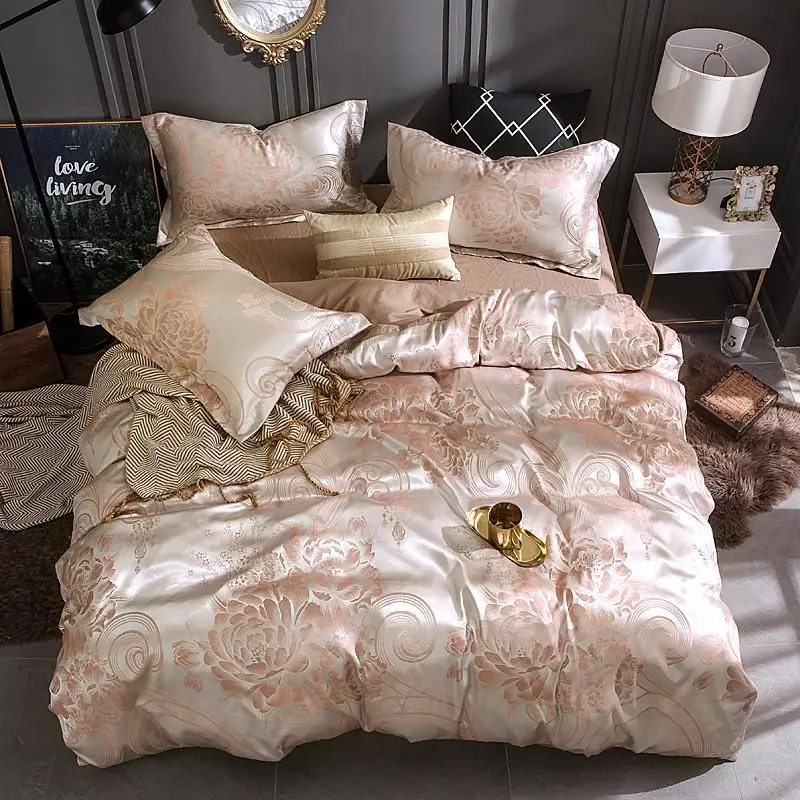 Комплект постельного белья из жаккардового хлопка 50 комплектов размера Queen/King