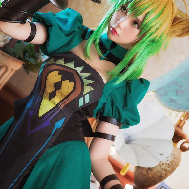 Fate Grand Order костюм для косплея Atalanta Apocrypha Archer женский косплей Atalanta| |