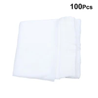 100pcs disposable super water absorbent towels wood pulp pedicure beauty spa salon towel disposable towels wipes for hotel white