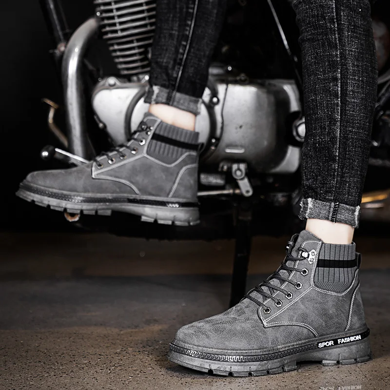 High Quality Men Hiking Shoes 2021 Winter Brand Outdoor Mens Sport Trekking Mountain Boots Waterproof Climbing Athletic Shoes