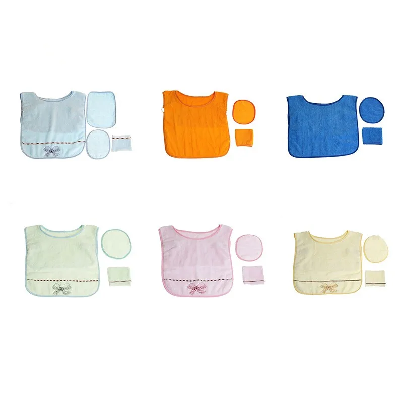 Посуда Монтессори салфетка для мытья рук Настольная посуда Мочалка детей фартук