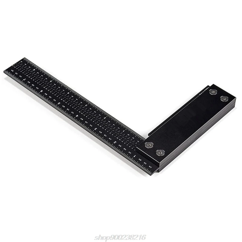 

Aluminum Signature Precision Square Ruler for Measuring Marking Woodworking Carpenter Tool MY28 21 Dropshipping