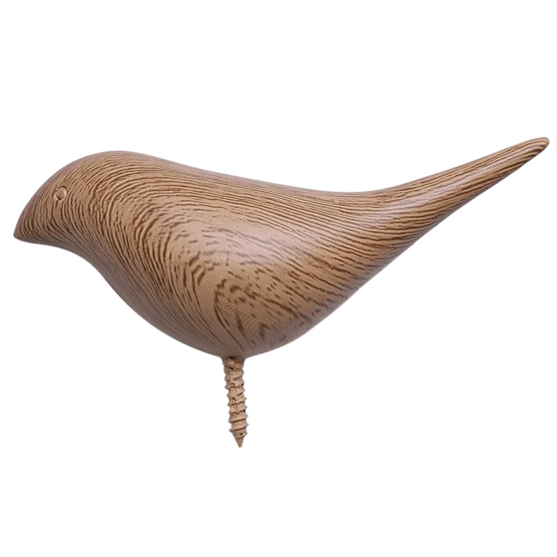 3D креативные настенные декоративные крючки для пальто одинарные спальни (дерево)