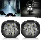 Передсветильник фара для мотоцикла, 6000 К, 9 светодиодов, лм, 1 шт.