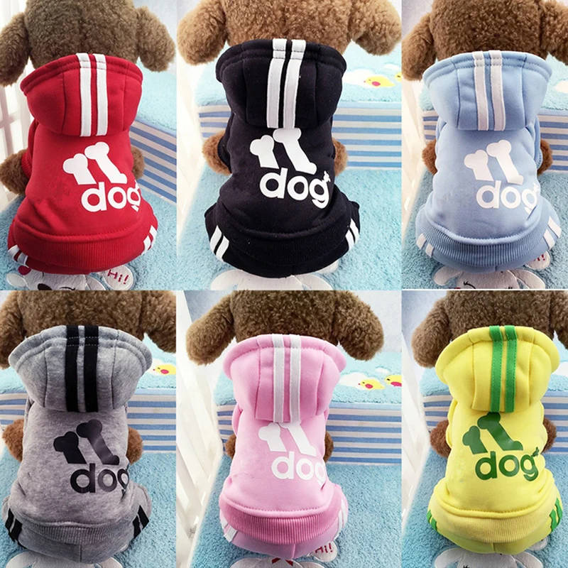 Зимние комбинезоны для собак Одежда домашних животных пальто куртка теплая