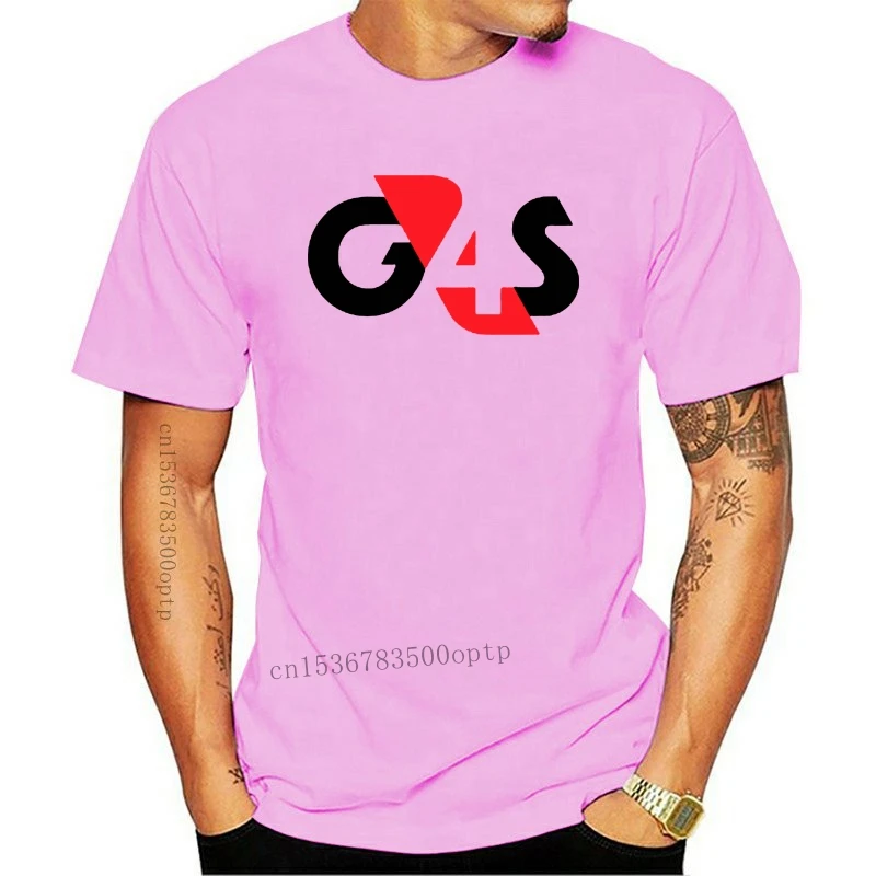 

New G4S Security Mercenary Soldier Army Logo Men'S White T-Shirt Size S To 3Xl Printing Apparel Tee Shirt