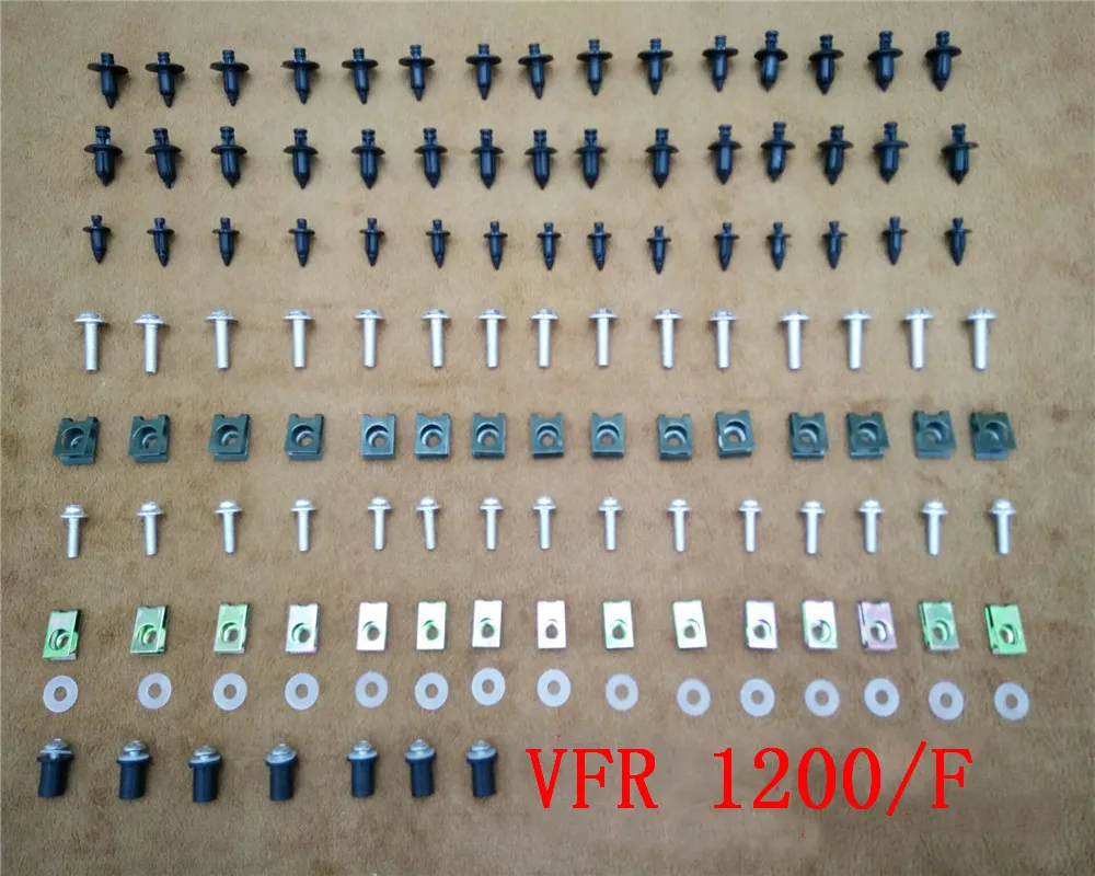 

Fairing Bodywork Kit Bolts Screws For Fit HONDA VFR 1200/F 2010-2016
