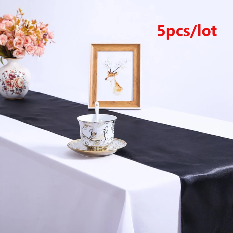 Настольные бегуны Withme атласные розовые синие роскошные скатерти для свадебного