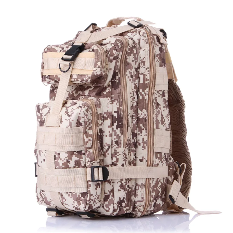 

REJS LANGT Large Backpack Men Capacity Men Army Military Tactical Waterproof Outdoor Sport Hiking Camping Travel 3D Rucksack