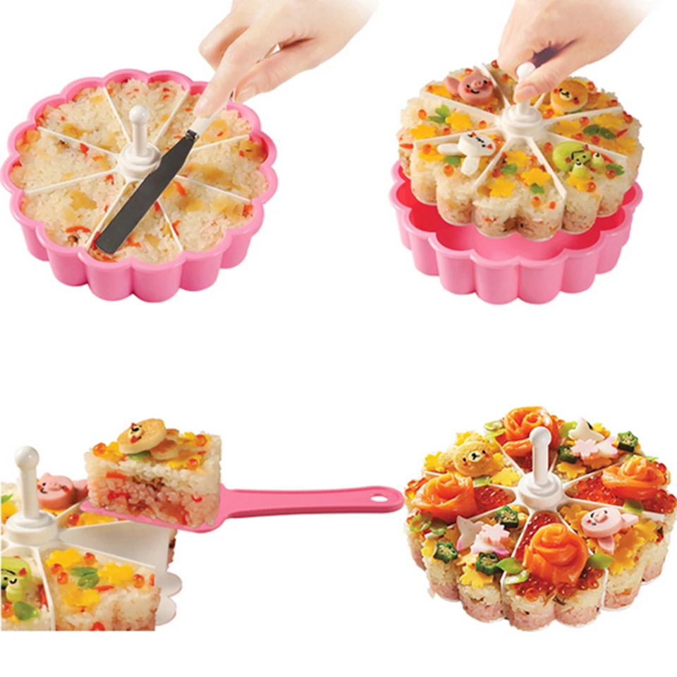 Симпатичная форма для рисовых стаканчиков в японском стиле выпечки сделай сам