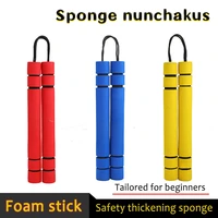 martial arts sports props toys nunchakus weapon foam safe arma taekwondo two section sticks kid adult beginners outdoor indoor