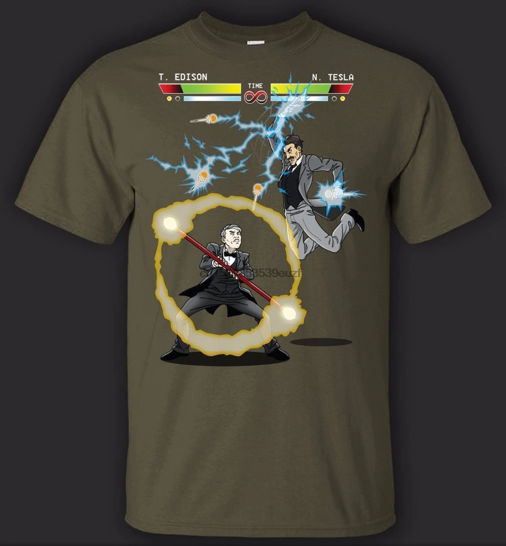 Новинка мужские футболки из 100% хлопка лучшая футболка в стиле хип-хоп с Эдисоном