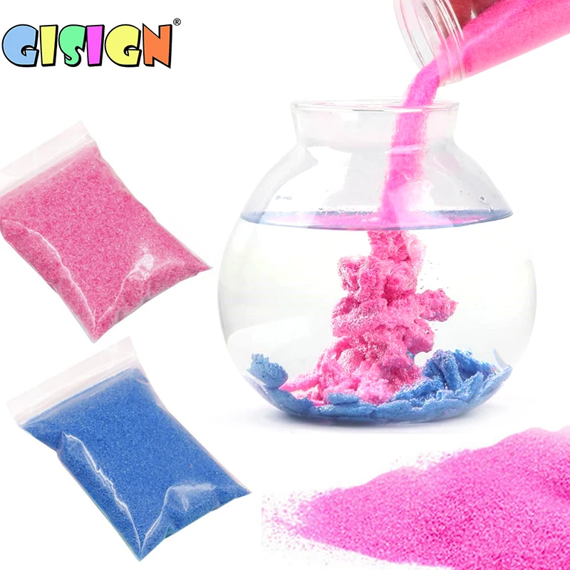 

50g Kids DIY Magic Not Wet Sand Slime Toys For Children Funny Amazing Space Slime Molding Non Wet Sand Art Toy
