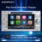 Автомагнитола 2 din, мультимедиа, для Ford Focus 2, 3, mk2, Mondeo 4, Kuga, Fiesta, Transit Connect S-MAXC-MAX, стерео, аудио, GPS-навигация