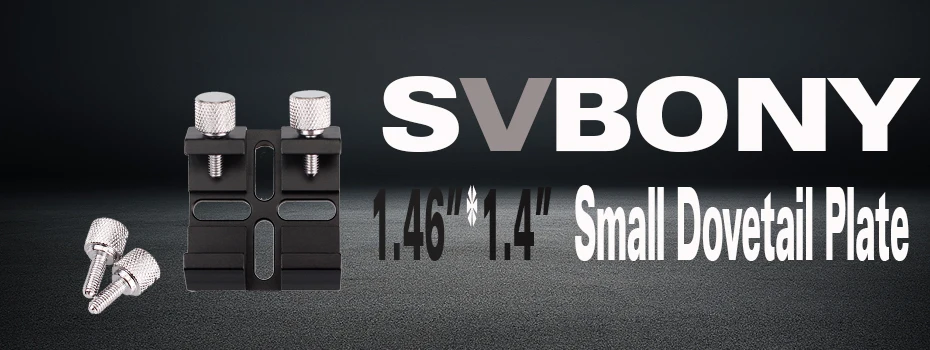 SVBONY Finderscope ласточкин хвост слот многофункциональный для астрономии оптика монокуляр бинокль телескоп искатель прицел падение W2370
