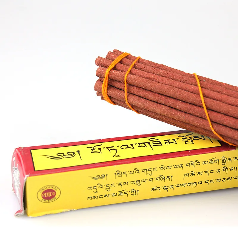 Incense Sticks 20 шт./кор. тибетские палочки для благовоний освежающие медитационные ручной работы тибетские палочки для благовоний бытовые Будды храма ароматерапия специи - Аромат: Incense Sticks