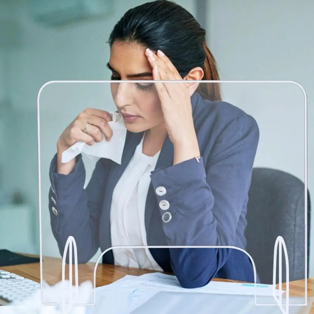 Защитный пластиковый разделитель прозрачный Разделитель с распылителем # Y2 |