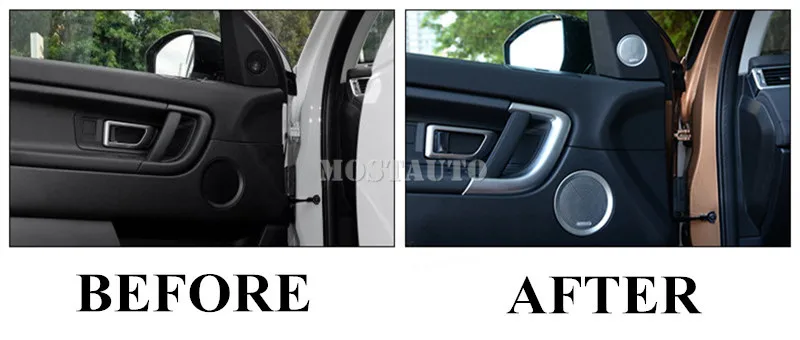 Накладка на металлическую дверь автомобиля Land Rover Discovery Sport накладка динамик 2015-2019