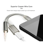 Аудиоадаптер 2 в 1 с Usb Type-C на гнездо 3,5 мм, Hi-Fi DAC Aux аудио сплиттер для Samsung S21 Ultra Pixel 5 Xiaomi 10