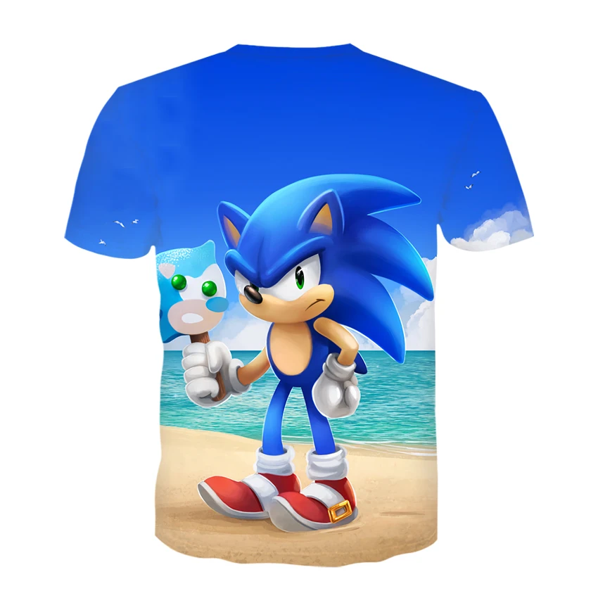 Мужские и женские футболки с коротким рукавом 3d Цифровым принтом от бренда sparkling