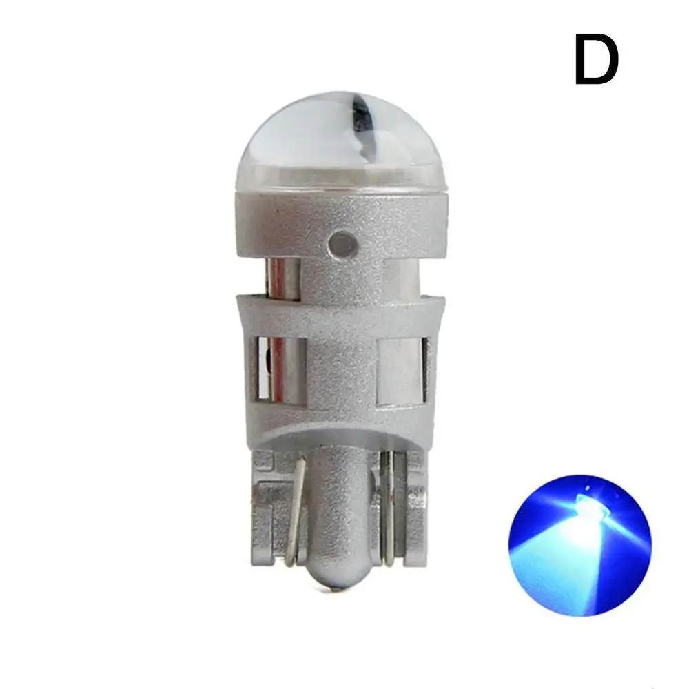 Кристально-синий 2 шт w5w светодиодный T10 Светодиодный лампочки Canbus 30301 SMD 3014 для Стоянкы Автомобилей Автомобиля сигнальный фонарь, интерьерная карта Потолочные плафоны дневные ходовые огни 12V Белый Амер яркий - Испускаемый цвет: Кристально-синий