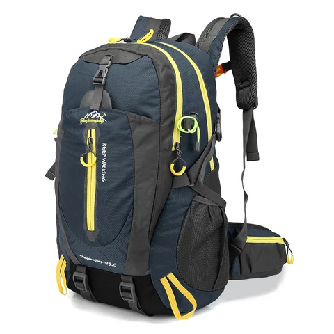 рюкзак спортивный Сумка для путешествий рюкзак туристический рюкзак Водонепроницаемый альпинистский рюкзак 40 л, уличная спортивная сумка, дорожный ранец, рюкзак для кемпинга, походов, женская сумка для мужчин