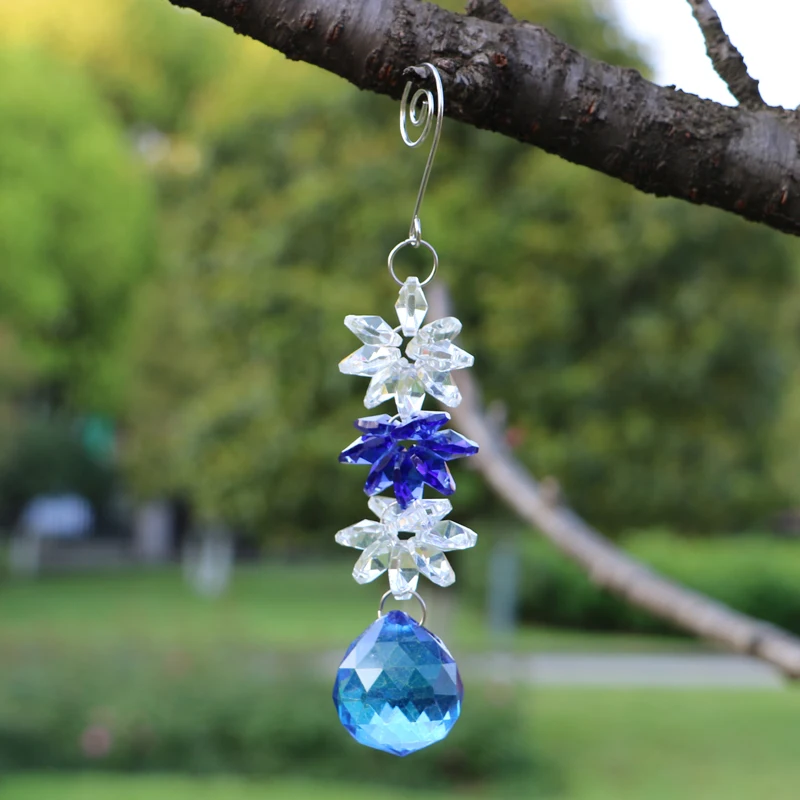 1 шт. стеклянный хрустальный шар для Ловца солнца кулон Радужный производитель