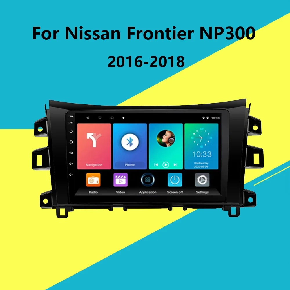 9 "Автомобильный Android 8 1 2 din Радио мультимедийный плеер для Nissan NAVARA Frontier NP300 2016 2017