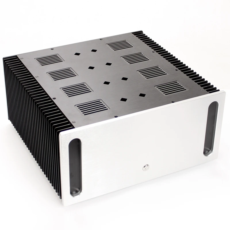 Полностью алюминиевый корпус усилителя класса А HIFI preamp box power AMP чехол