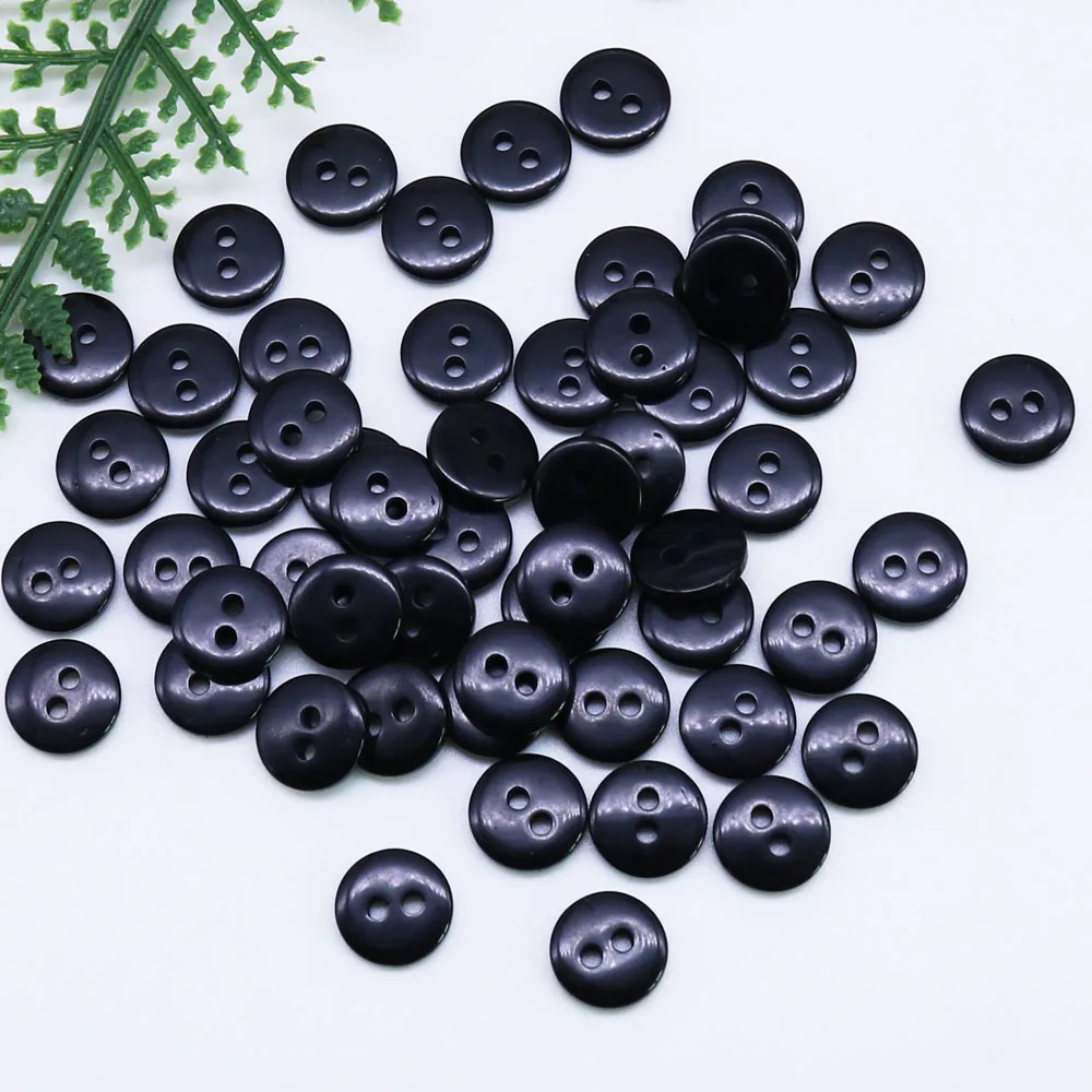 Аксессуары для одежды пуговицы нижнего белья с 2 отверстиями рубашек унисекс