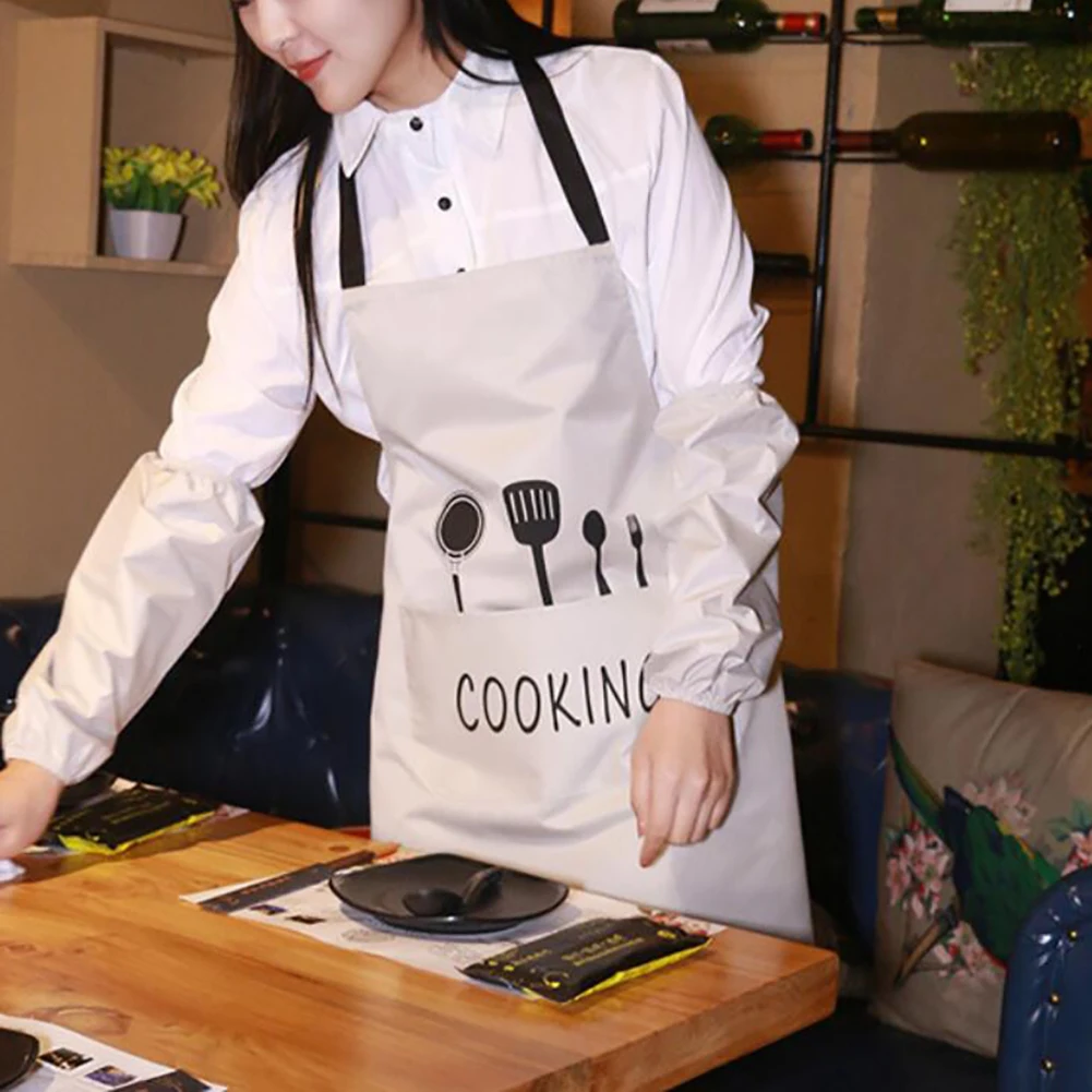 Водонепроницаемый маслонепроницаемый Nordic Стиль фартук нож для принцессы и Вилка