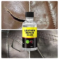 30 50ml car leather repair glue auto seat maintenance leather care liquid rubber leather gel sofa car leather adhesive glue