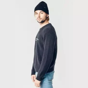 Осенне-зимний модный свитер Youpin с круглым вырезом и принтом удобная теплая