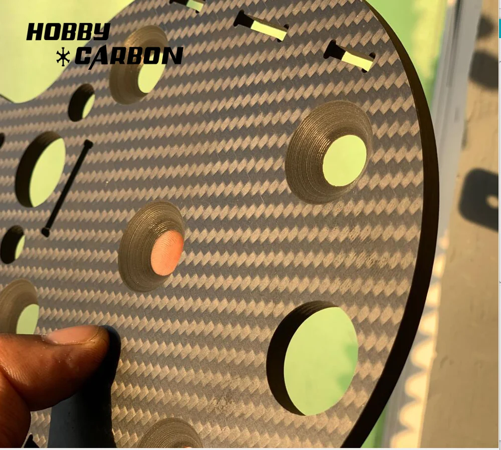 HOBBY CARBON Jocuton 200x300x4 0 мм 100%/полностью углеродное волокно саржевая матовая