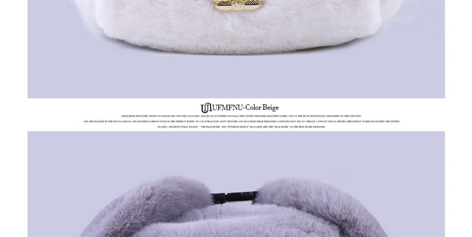 Soviet Badge Ushanka Russian Men Women Winter Hats Faux Rabbit Fur Army Military Bomber Hat Cossack Trapper Earflap Snow Ski Cap