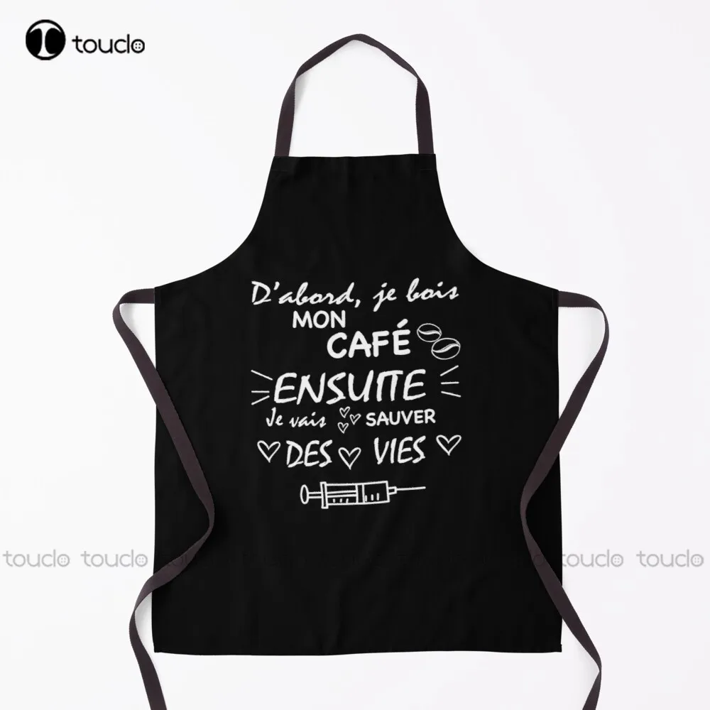 

For Nurses Who Are Fueled By Coffee! Tees Mugs And More Apron Shop Apron Personalized Custom Cooking Aprons Unisex Adult Apron