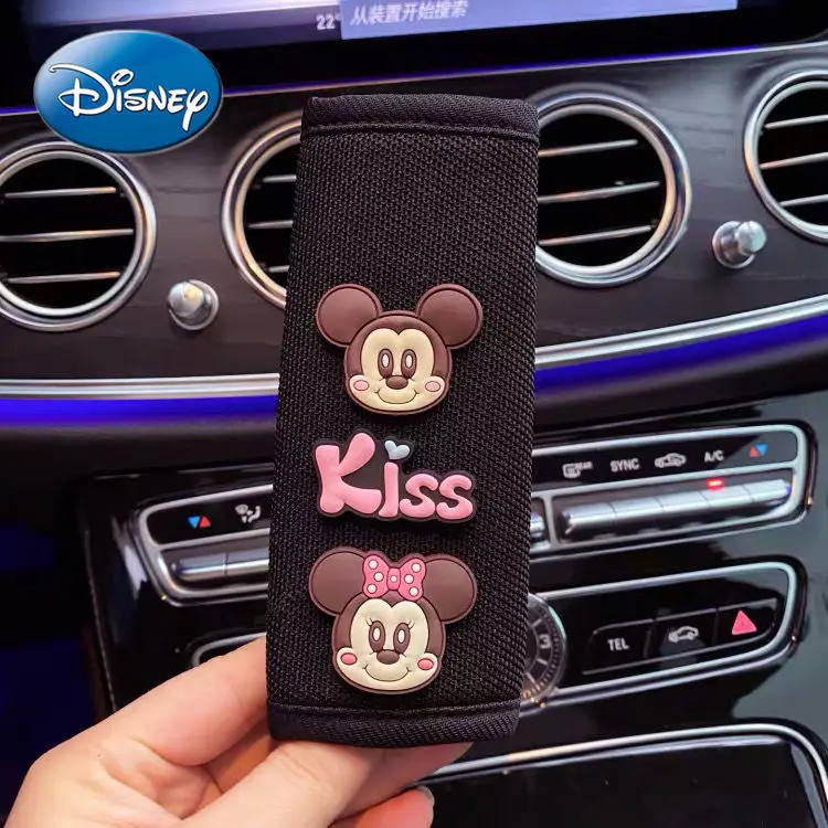 

Disney Mickey Mouse Minnie Car Cute Cartoon Gear Set Hand Brake Anti-skid Car Accessories Built-in Car Supplies
