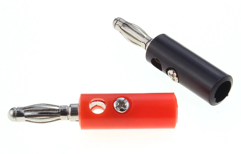 10 шт. фиксированная головка типа фонарь/банан динамик винт 4 мм аудио разъем для