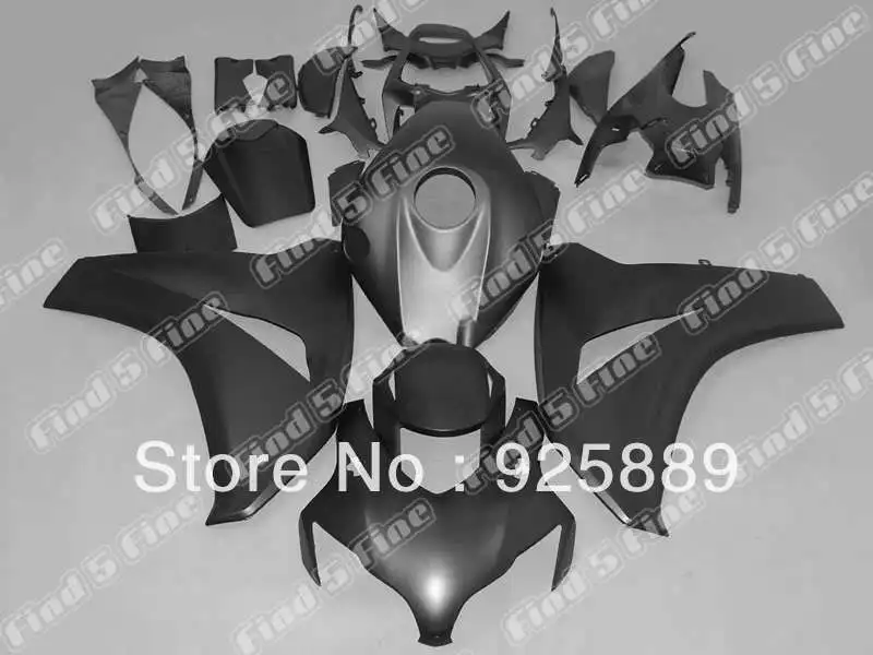 

Injection mold matt black body for CBR1000RR 08 09 10 11 CBR1000 08-11 CBR 1000RR 2008-2011 1000 RR 2008 2009 2011 fairing kit