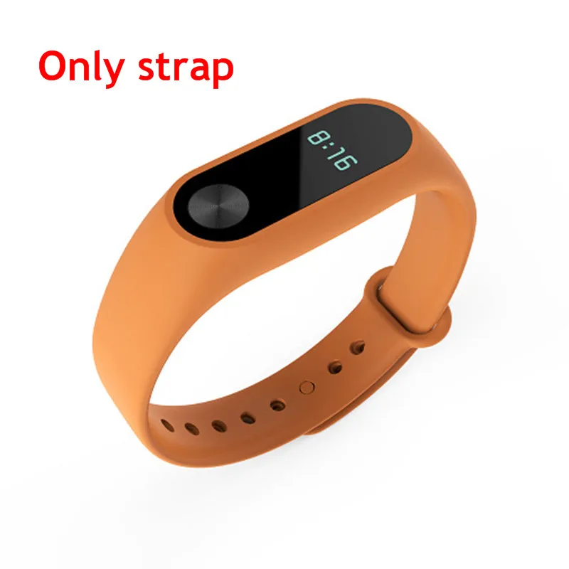6 Силиконовый сменный Браслет для Xiaomi mi Band 2, спортивный ремешок, Смарт-часы, ремешок на запястье для Xiaomi mi Band 2, аксессуары, браслет - Цвет: 6