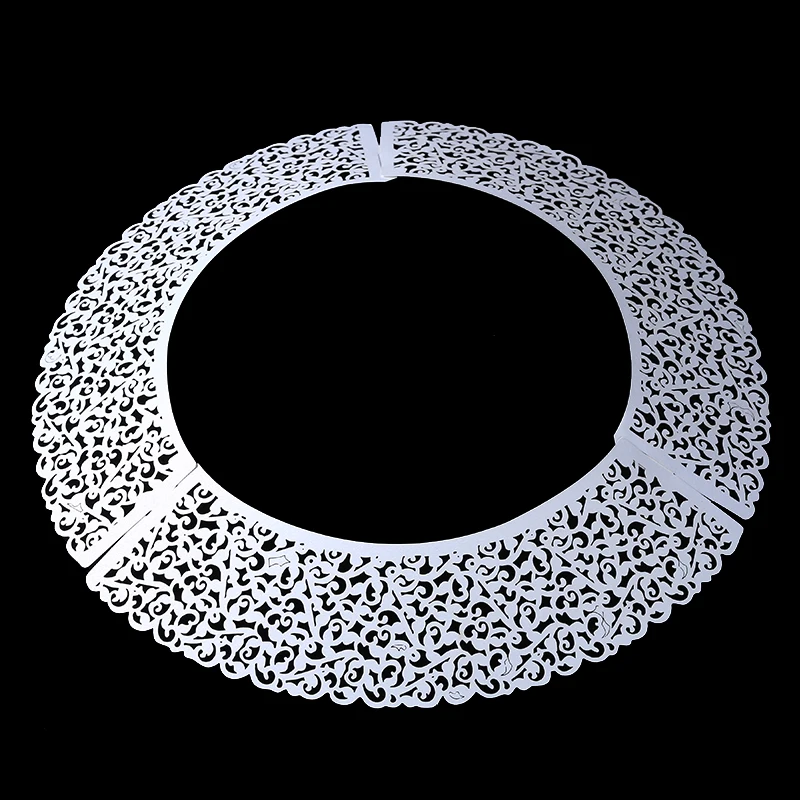 50 шт./лот DIY кружевная лазерная резка обертка для кексов филигранная форма