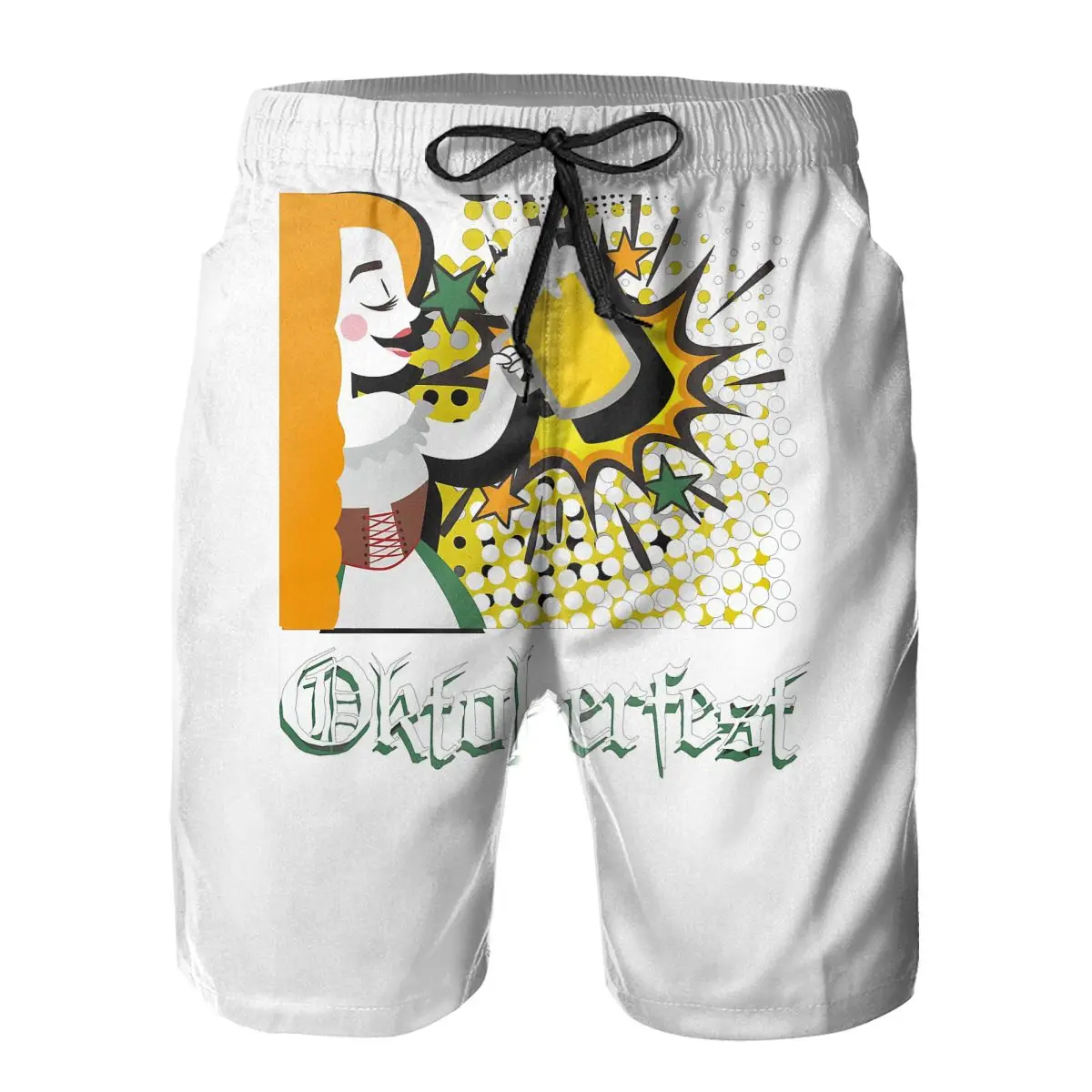 

Causal Breathable Quick Dry Funny Novelty R333 Loose Oktoberfest Male Shorts