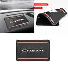 Автомобильный Противоскользящий коврик, держатель для телефона, нескользящий коврик, нескользящий коврик для Hyundai Creta ix25, аксессуары для стайлинга автомобилей