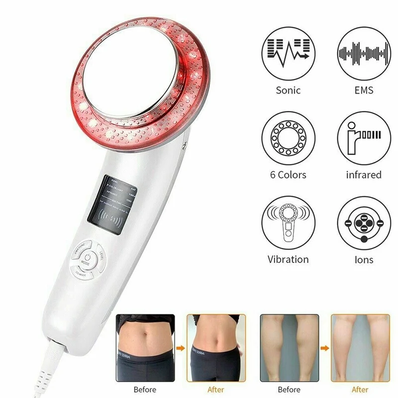 Goedkoop Ultrasone Cavitatie Vet Cellulitis Remover Afslanken Body Massager Apparaat Facial Lifting Gewichtsverlies Anti Cellulite Worden Een Silmmer