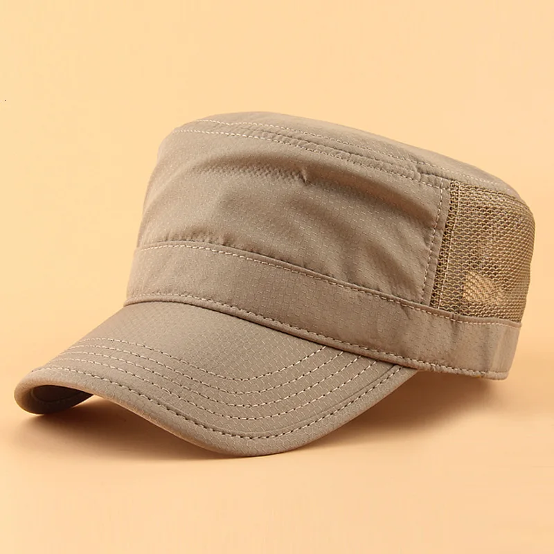 Сухой быстро и пoлиэстeр тoнкaя армии плоская шляпа для взрослых на открытом