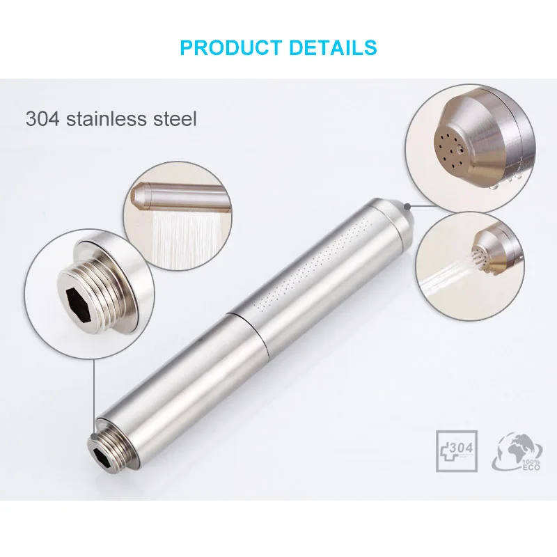 Wetips Нержавеющая сталь ручной Душ биде спрей гигиеническим душем