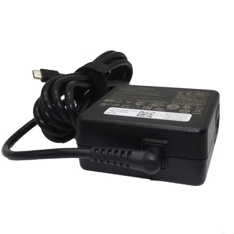 Оригинальные 20V 2.25A 45 Вт Тип C USB адаптер переменного тока Зарядное устройство для
