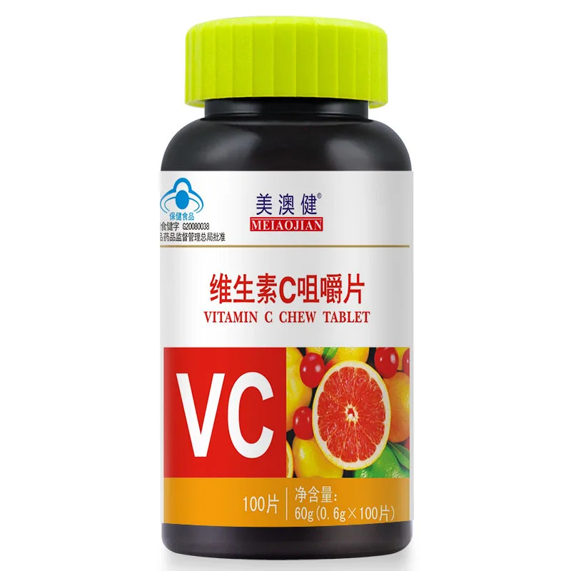 

Vitamin C Meiaojian Vitamin C Chewable Tablets 100 Tablets