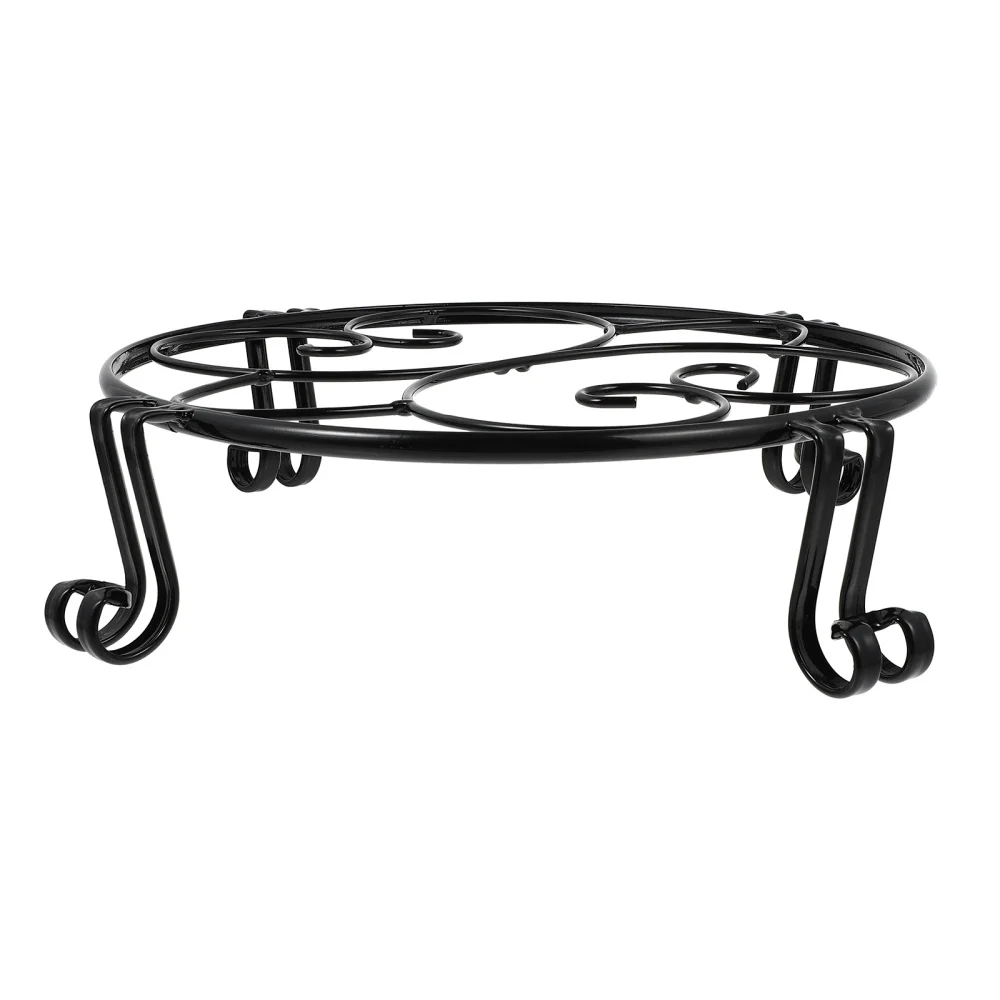 

1pc Home Flowerpot Racks Decorative Planter Base Gardening Pot Stand for Decor