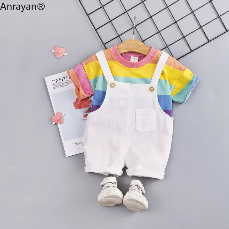 Летняя одежда для малышей маленьких девочек и мальчиков клетчатая рубашка